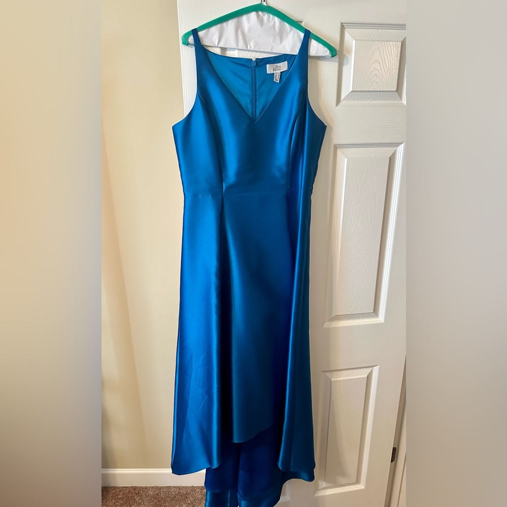 Badgley Mischka high-low formal